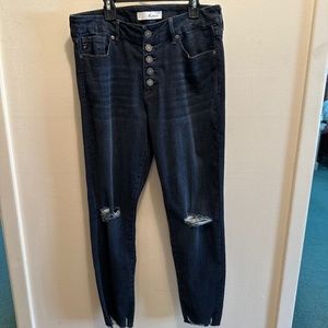 Kancan Stretch jeans -size 11/29- NWOT -navy